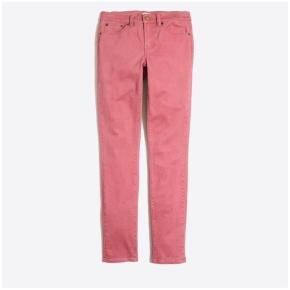 J.Crew Factory Skinny Stretch Pink Jeans- size 24 - Picture 1 of 5